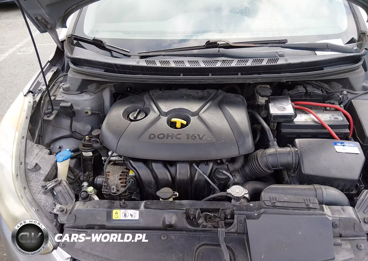 2012 Hyundai Elantra Gls (Ulsan Plant) VIN:KMHDH4AEXCU452655 - 10