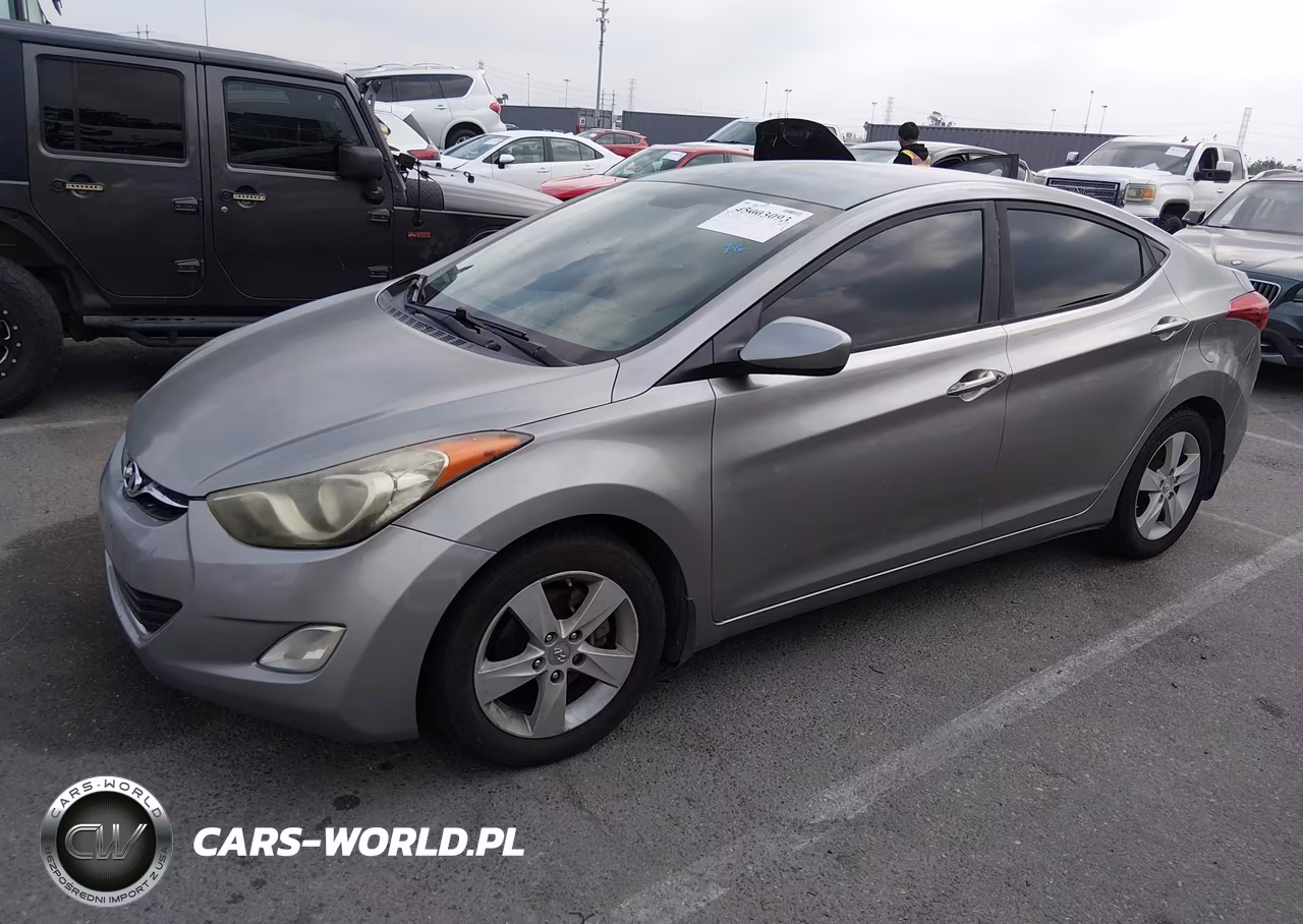 2012 Hyundai Elantra Gls (Ulsan Plant) VIN:KMHDH4AEXCU452655 - 2