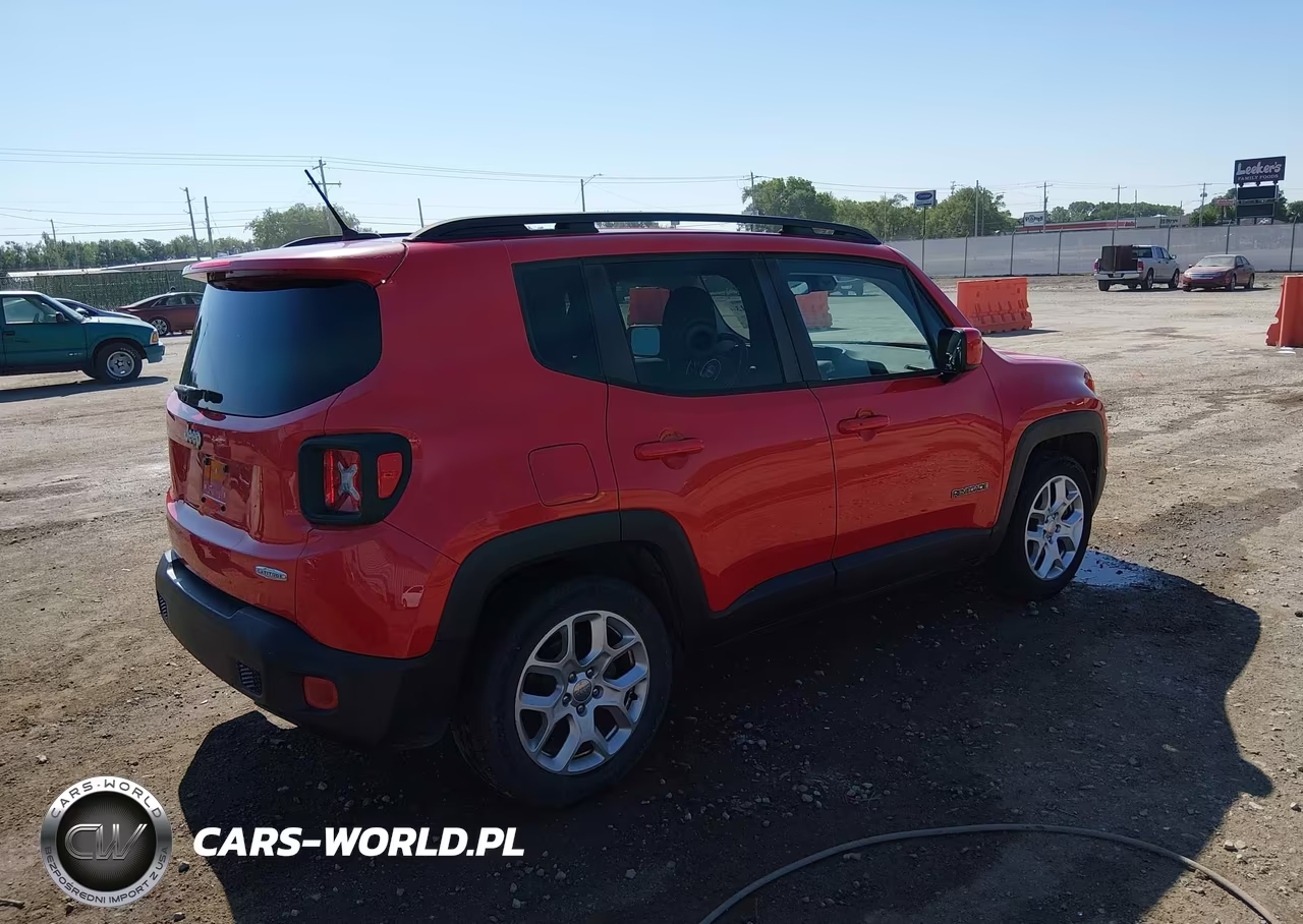 2017 Jeep Renegade Latitude Fwd VIN:ZACCJABB6HPE95664 - 4
