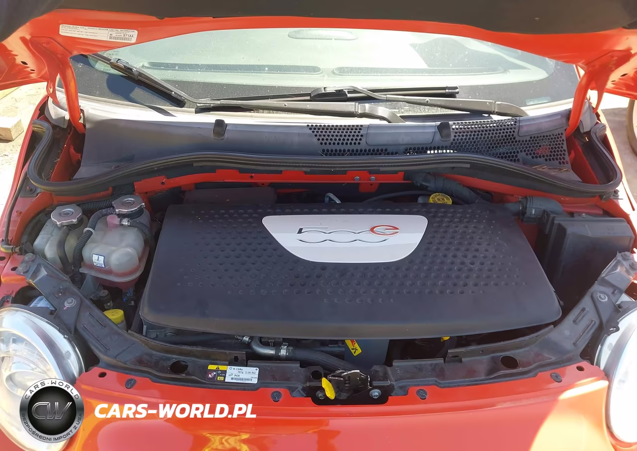 2014 Fiat 500E Battery Electric VIN:3C3CFFGE6ET173634 - 10