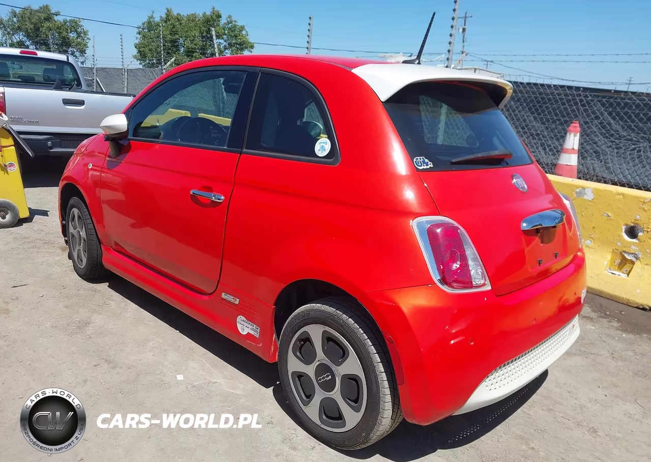 2014 Fiat 500E Battery Electric VIN:3C3CFFGE6ET173634 - 3