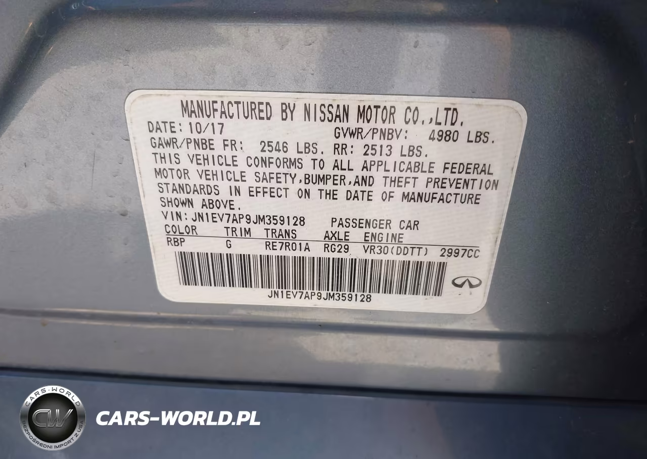 2018 Infiniti Q50 3.0T Luxe VIN:JN1EV7AP9JM359128 - 9