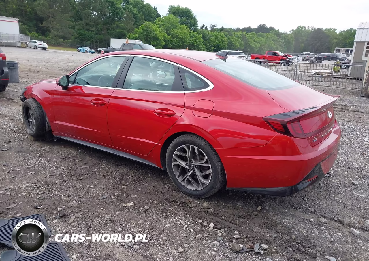 2021 Hyundai Sonata Sel VIN:KMHL64JA2MA151914 - 3