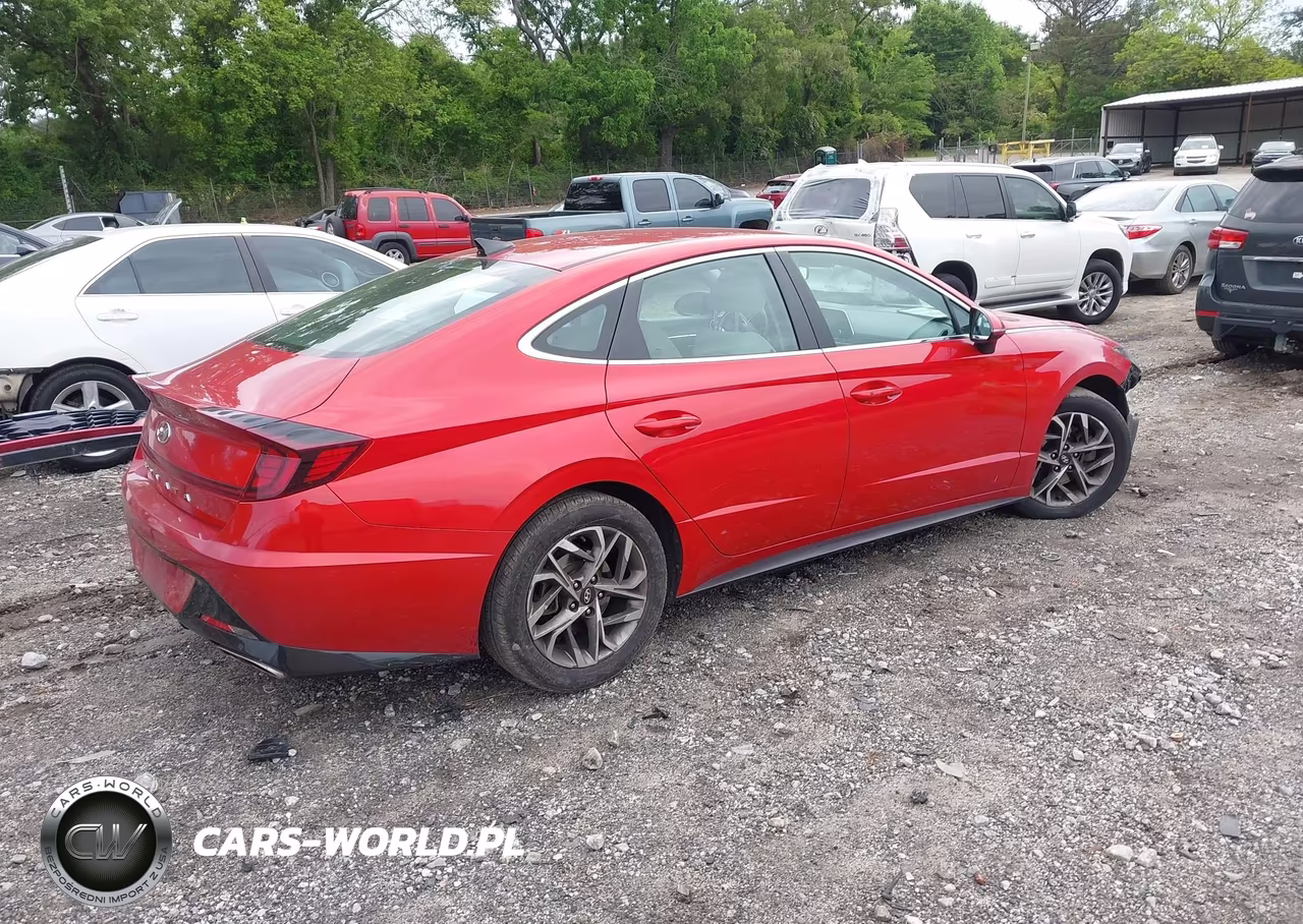 2021 Hyundai Sonata Sel VIN:KMHL64JA2MA151914 - 4