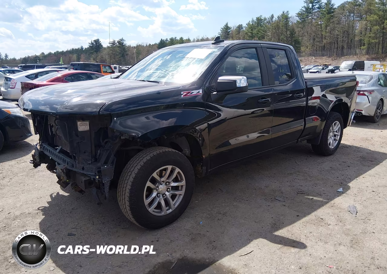 2019 Chevrolet Silverado 1500 Lt VIN:1GCRYDED7KZ251955 - 2