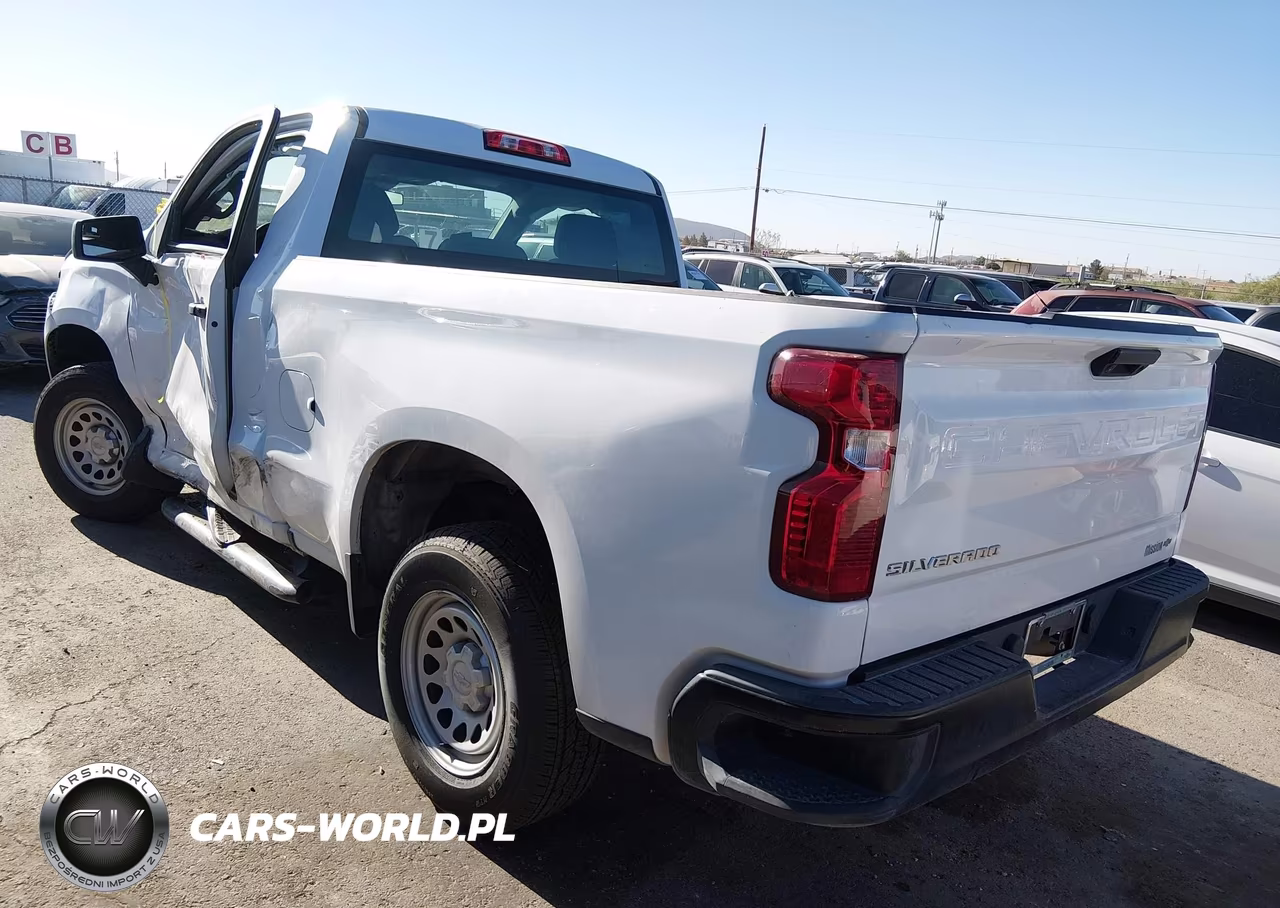 2022 Chevrolet Silverado 1500 2Wd Standard Bed Wt VIN:3GCNAAEK7NG569465 - 3