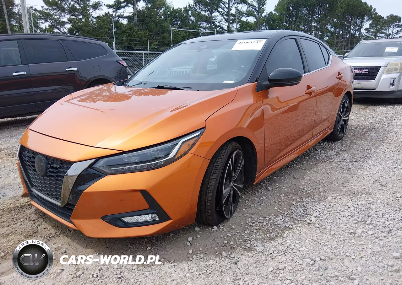 2022 Nissan Sentra Sr Xtronic Cvt VIN:3N1AB8DV9NY242580 - 2