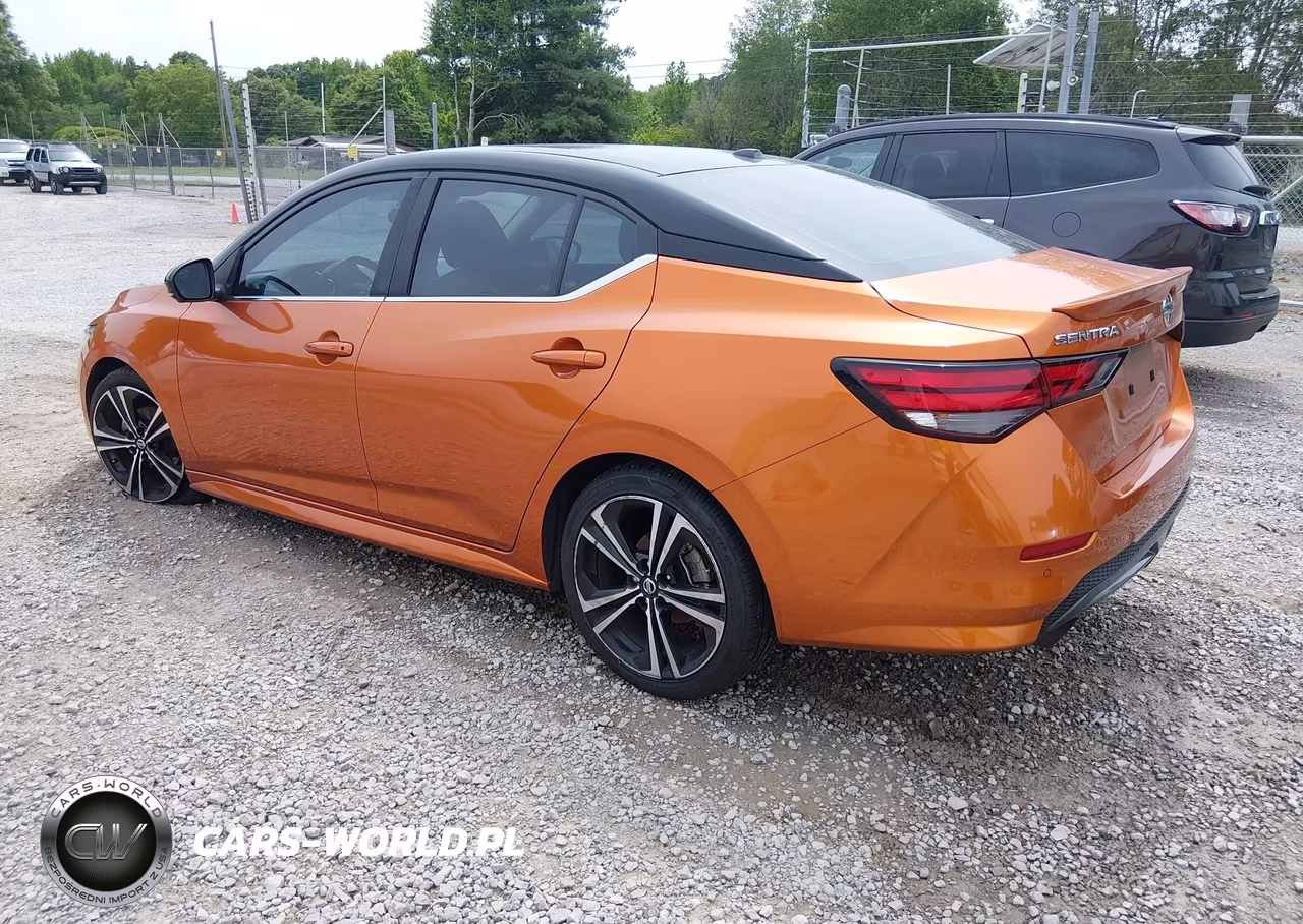 2022 Nissan Sentra Sr Xtronic Cvt VIN:3N1AB8DV9NY242580 - 3