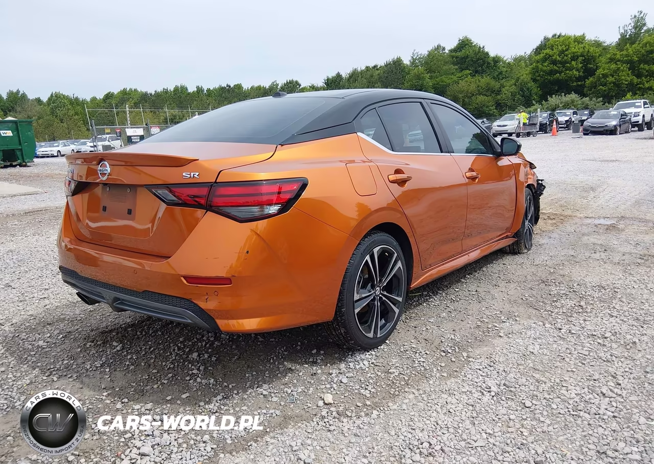 2022 Nissan Sentra Sr Xtronic Cvt VIN:3N1AB8DV9NY242580 - 4