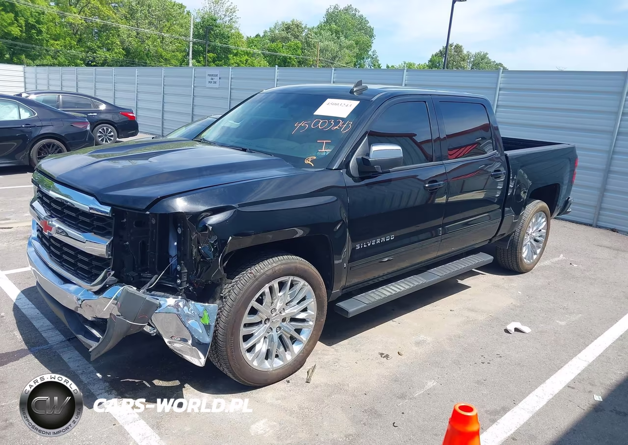 2018 Chevrolet Silverado 1500 1Lt VIN:3GCPCREC4JG257057 - 2