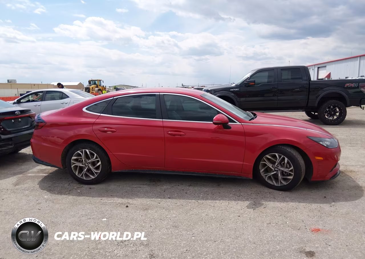 2021 Hyundai Sonata Sel VIN:KMHL64JA2MA158524 - 14