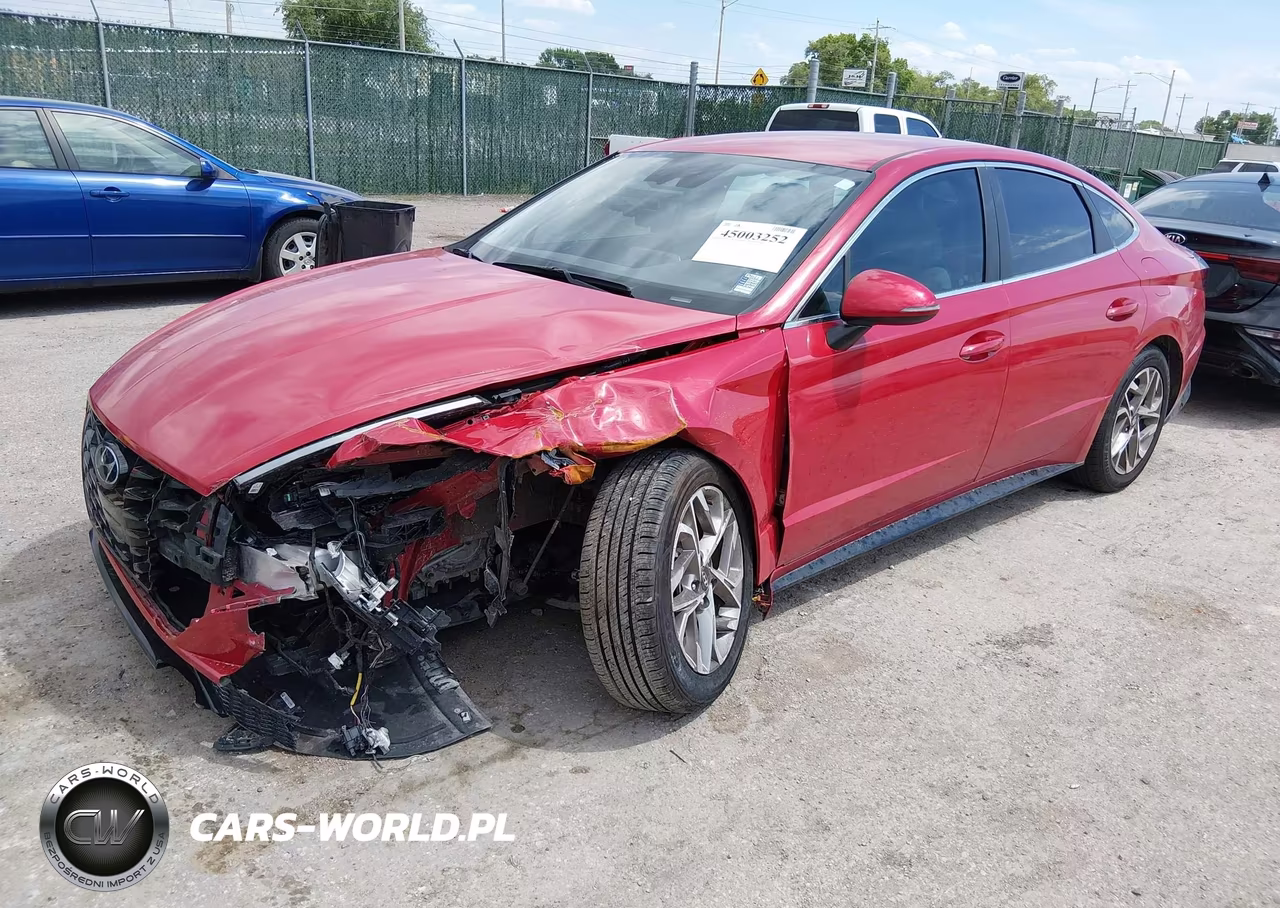2021 Hyundai Sonata Sel VIN:KMHL64JA2MA158524 - 2