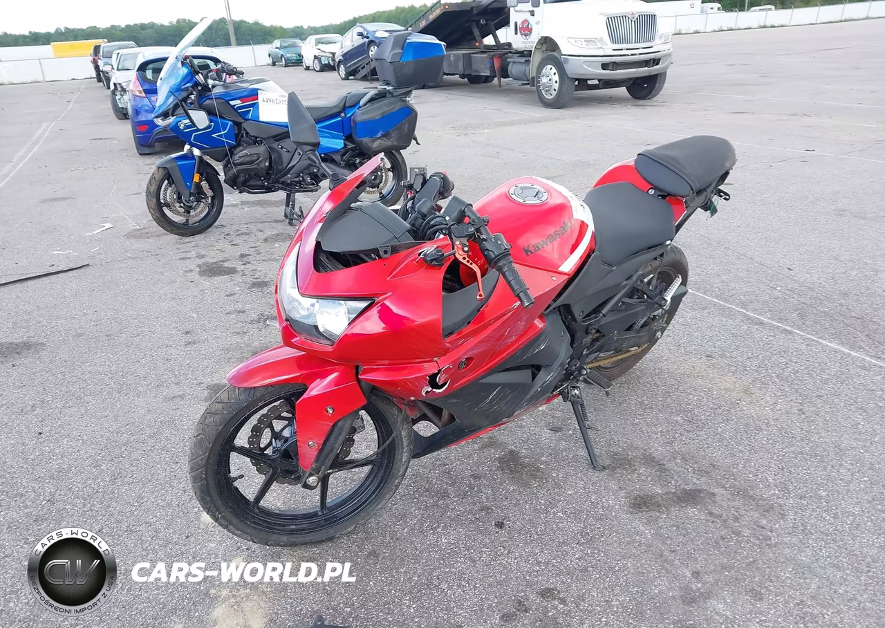 2012 Kawasaki Ex250 J VIN:JKAEXMJ16CDAC4163 - 2