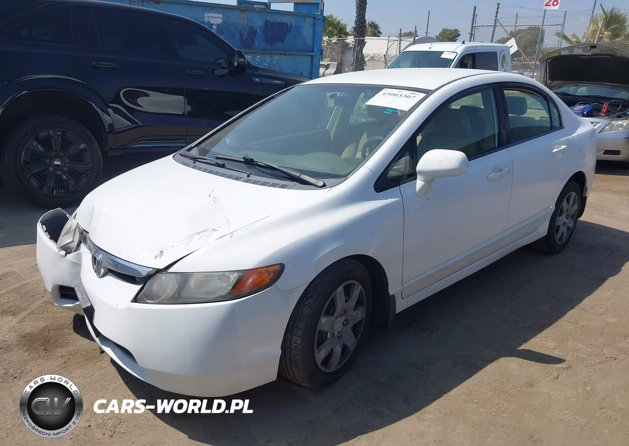 2008 Honda Civic Lx VIN:JHMFA16588S001914 - 2