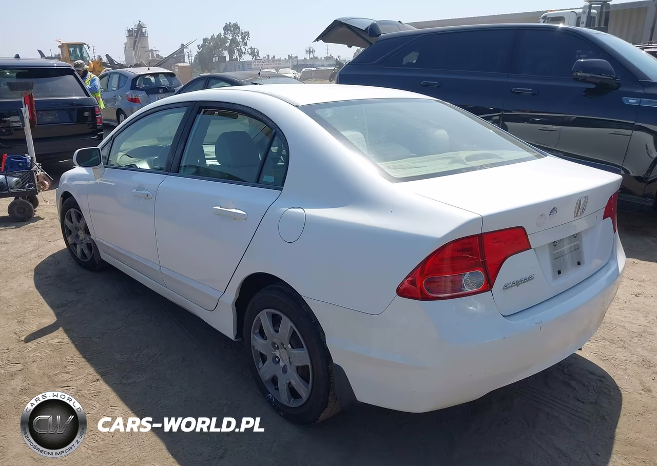 2008 Honda Civic Lx VIN:JHMFA16588S001914 - 3