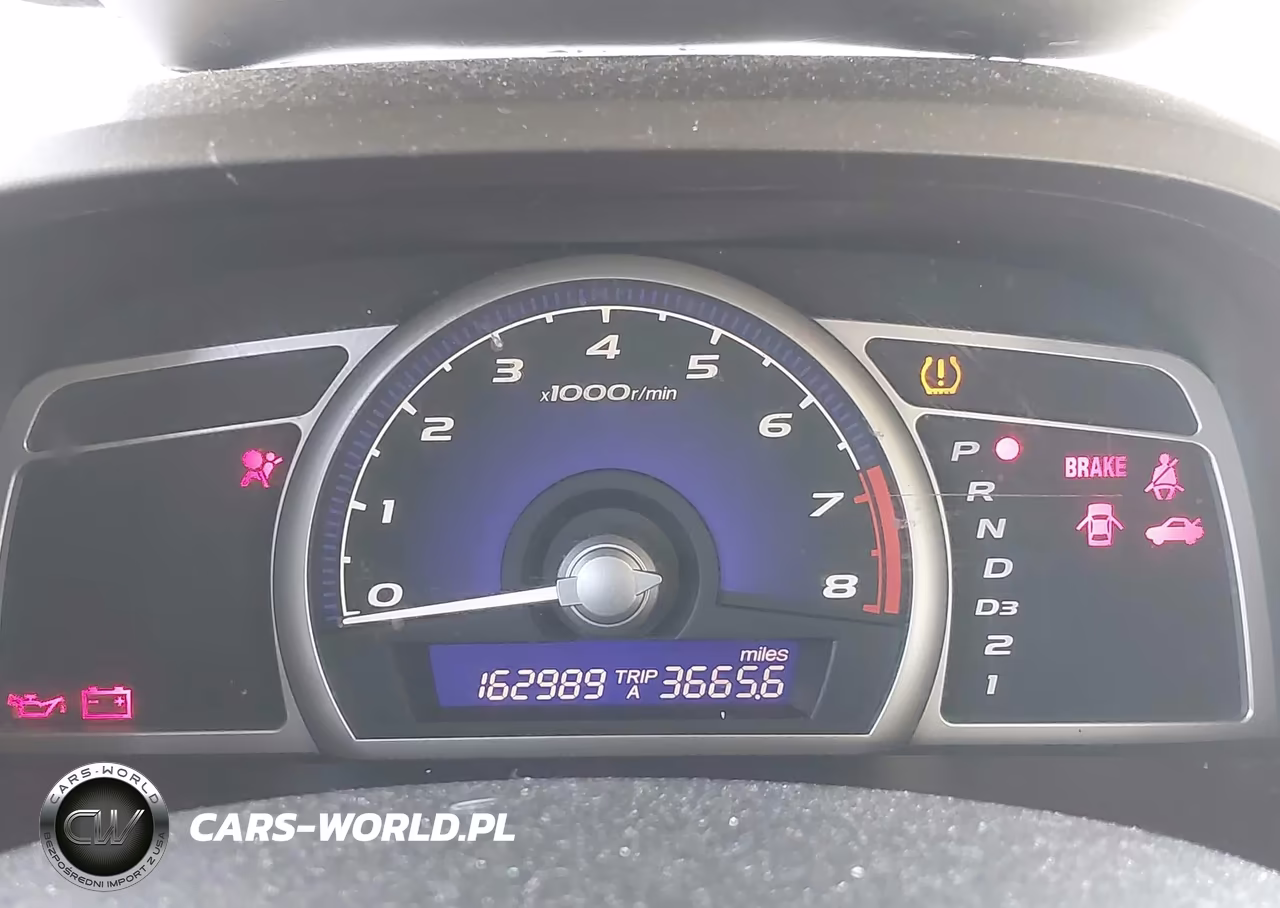 2008 Honda Civic Lx VIN:JHMFA16588S001914 - 7