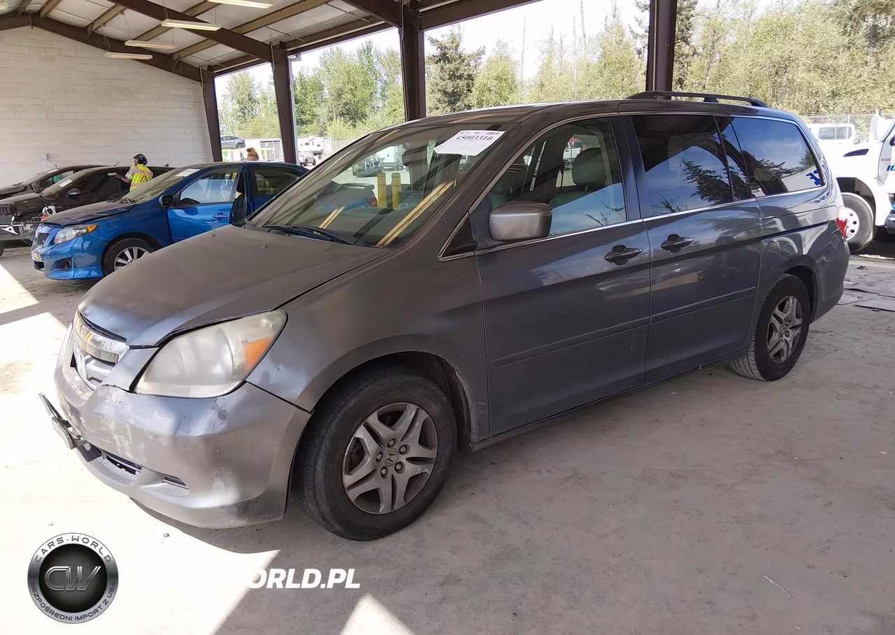 2007 Honda Odyssey Ex-L VIN:5FNRL38707B133872 - 2