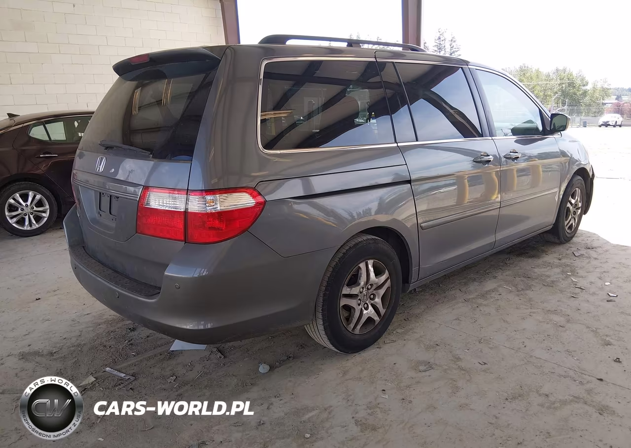 2007 Honda Odyssey Ex-L VIN:5FNRL38707B133872 - 4