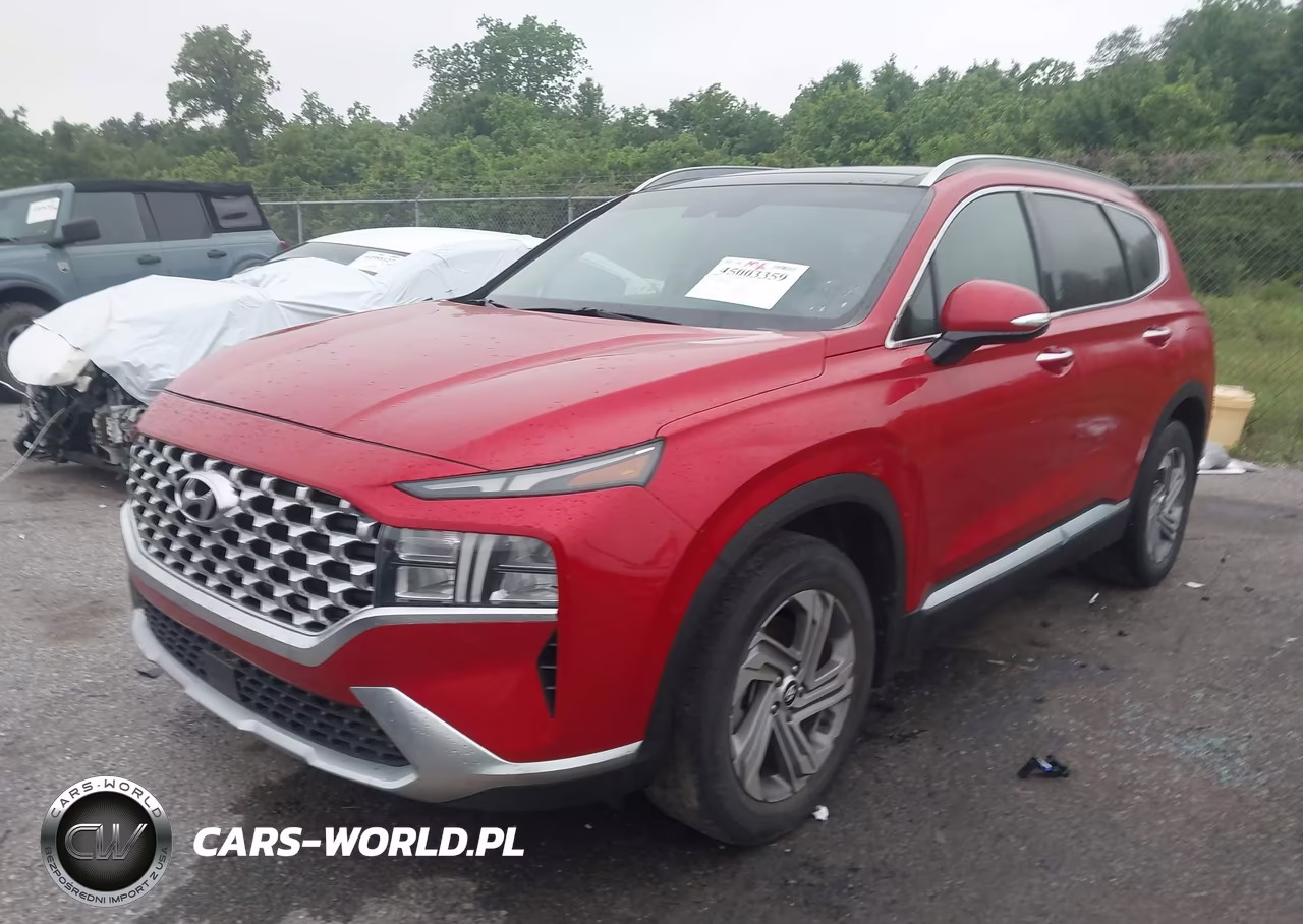 2022 Hyundai Santa Fe Sel VIN:5NMS34AJ3NH395801 - 2