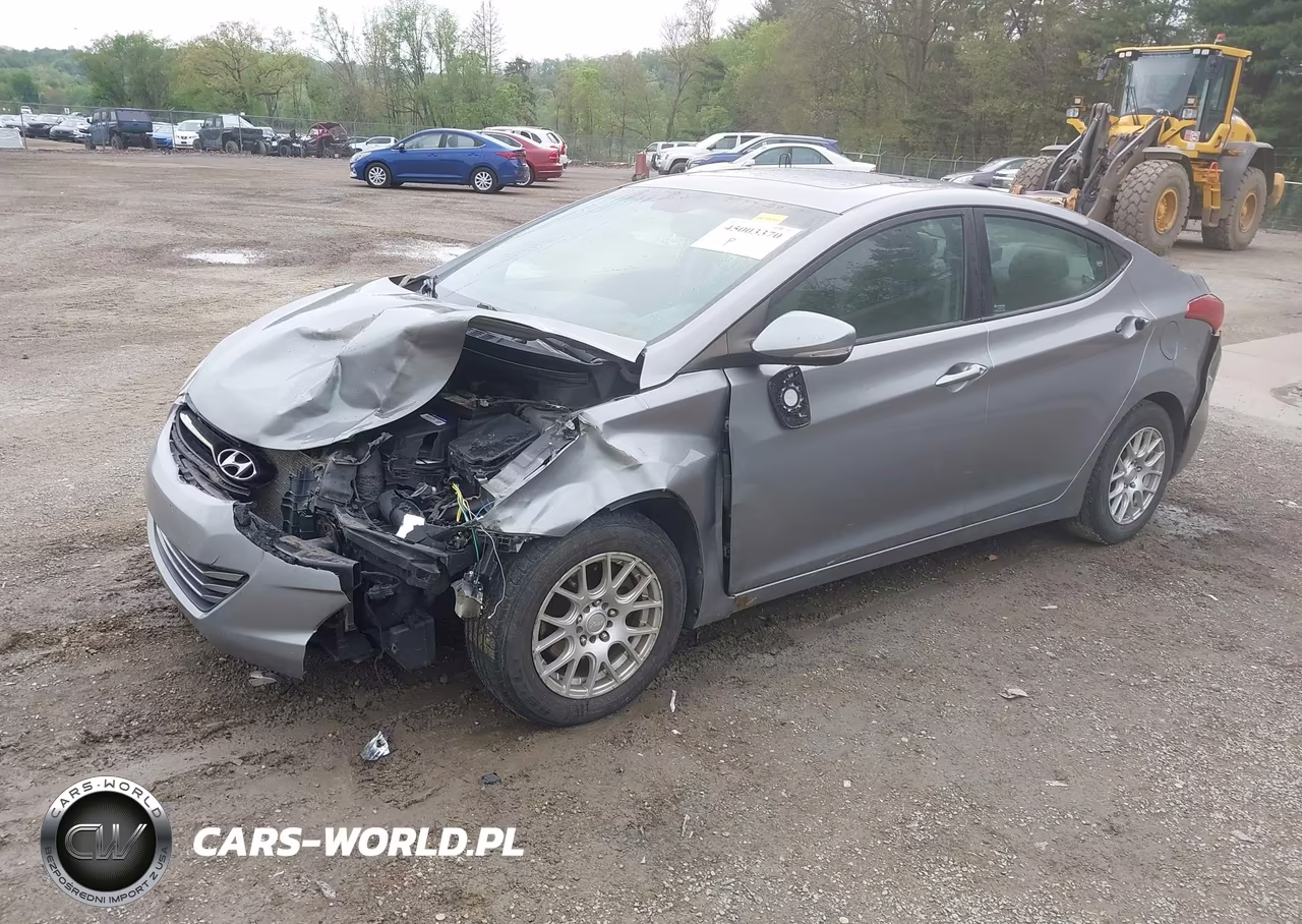 2012 Hyundai Elantra Limited (Ulsan Plant) VIN:KMHDH4AE5CU458332 - 2