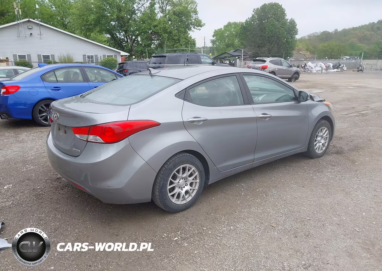 2012 Hyundai Elantra Limited (Ulsan Plant) VIN:KMHDH4AE5CU458332 - 4