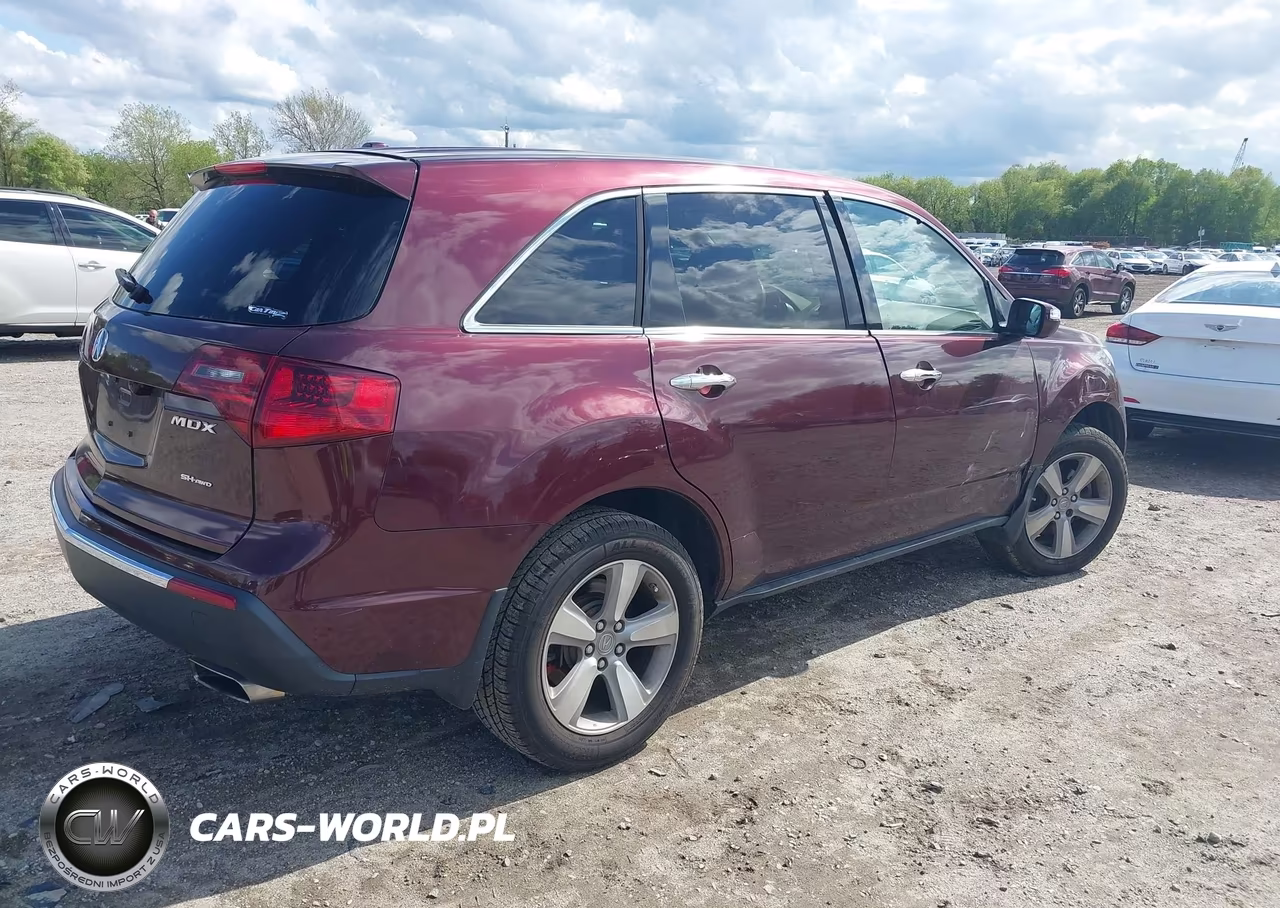 2012 Acura Mdx VIN:2HNYD2H23CH546262 - 4