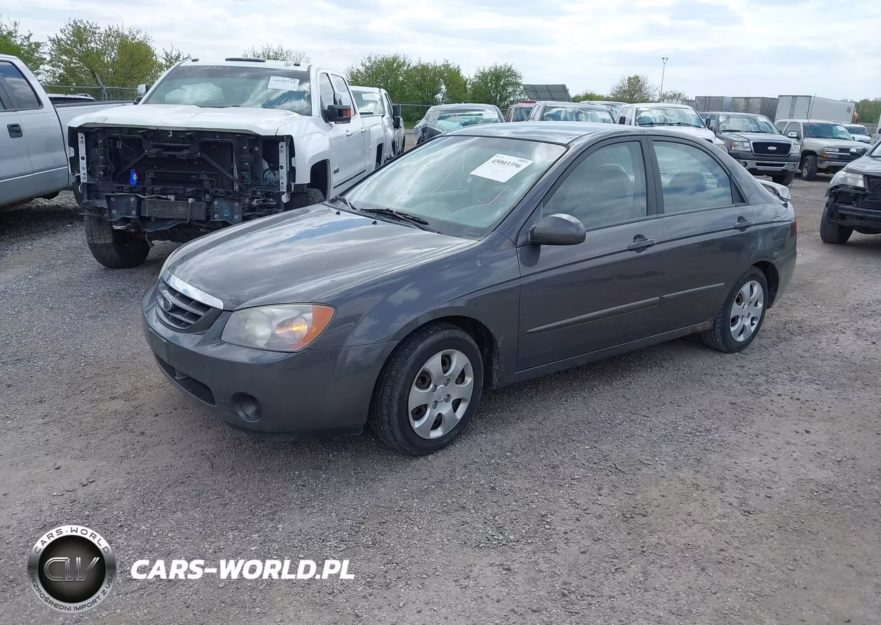 2006 Kia Spectra Ex-Lx-Sx VIN:KNAFE121665246924 - 2