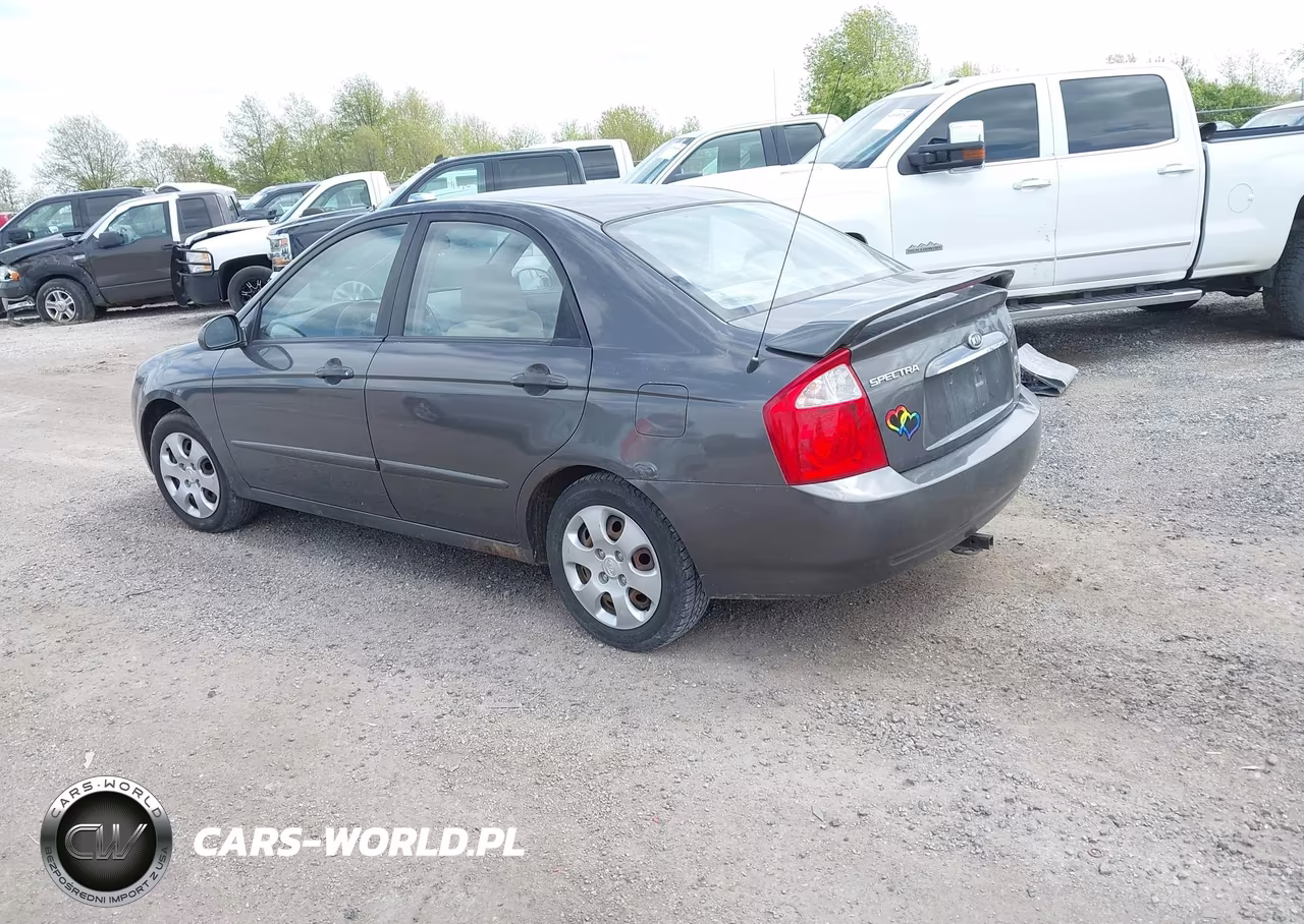 2006 Kia Spectra Ex-Lx-Sx VIN:KNAFE121665246924 - 3