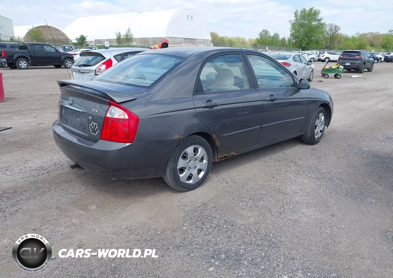 2006 Kia Spectra Ex-Lx-Sx VIN:KNAFE121665246924 - 4