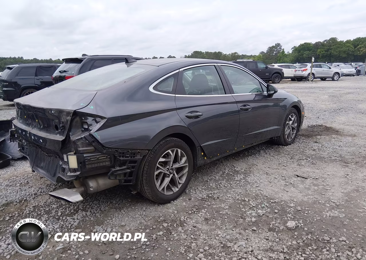 2020 Hyundai Sonata Sel VIN:5NPEF4JA7LH051442 - 4