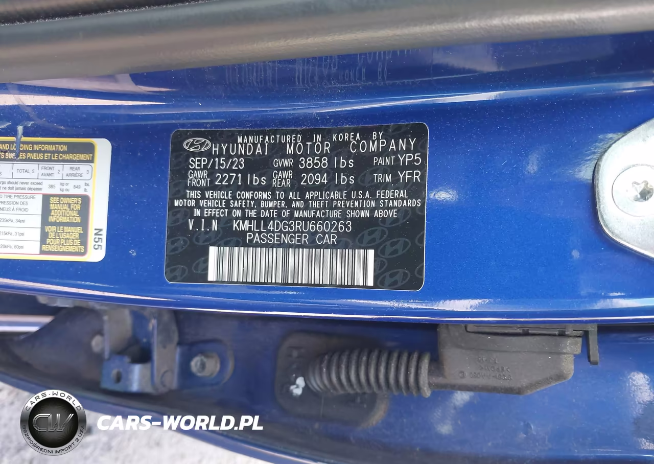 2024 Hyundai Elantra Se VIN:KMHLL4DG3RU660263 - 9