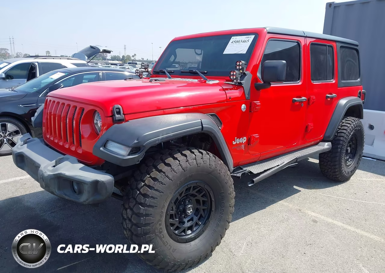 2021 Jeep Wrangler Unlimited Sport S 4X4 VIN:1C4HJXDN8MW515989 - 2