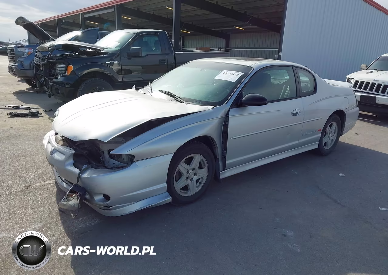 2002 Chevrolet Monte Carlo Ss VIN:2G1WX15K729121583 - 2