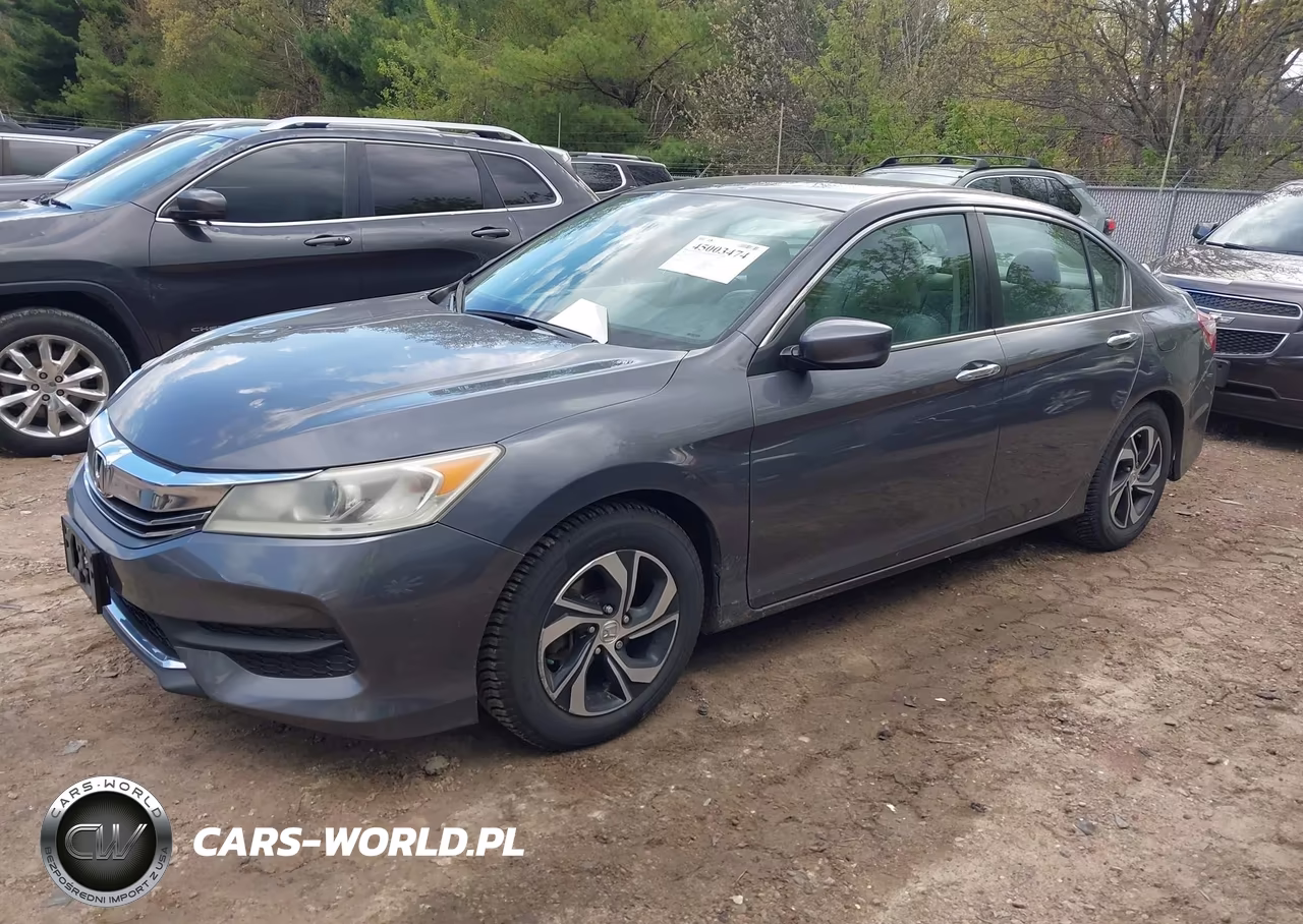 2016 Honda Accord Lx VIN:1HGCR2F35GA126604 - 2