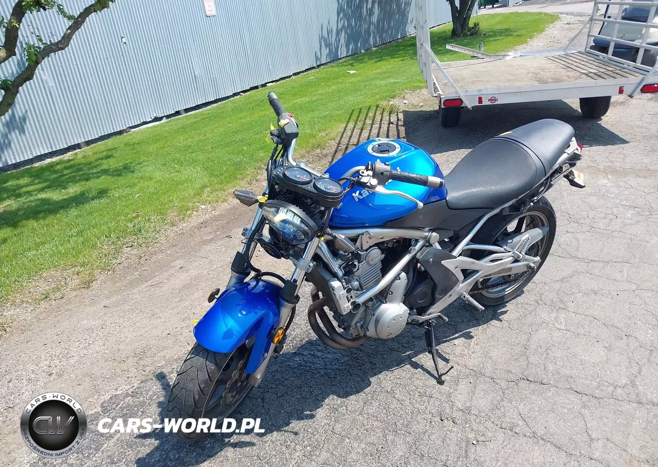 2007 Kawasaki Ex650 A VIN:JKAEXEA127A019816 - 2
