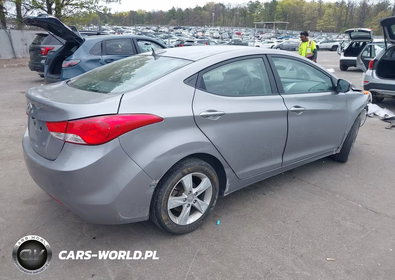 2011 Hyundai Elantra Gls (Ulsan Plant) VIN:KMHDH4AE1BU139783 - 4