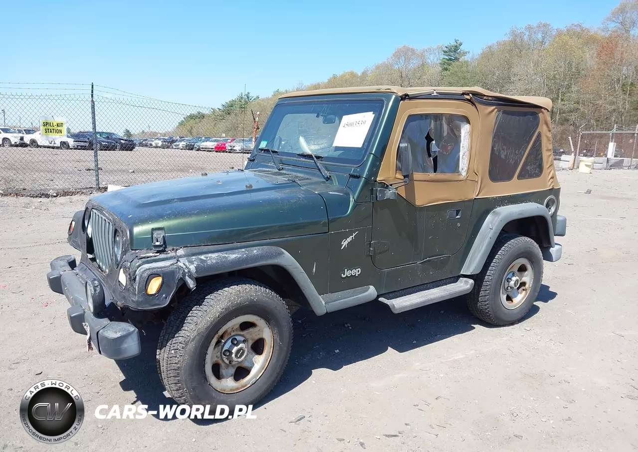 1997 Jeep Wrangler Se VIN:1J4FY29P3VP408547 - 2