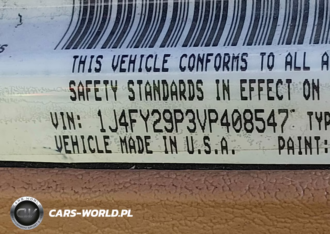 1997 Jeep Wrangler Se VIN:1J4FY29P3VP408547 - 9