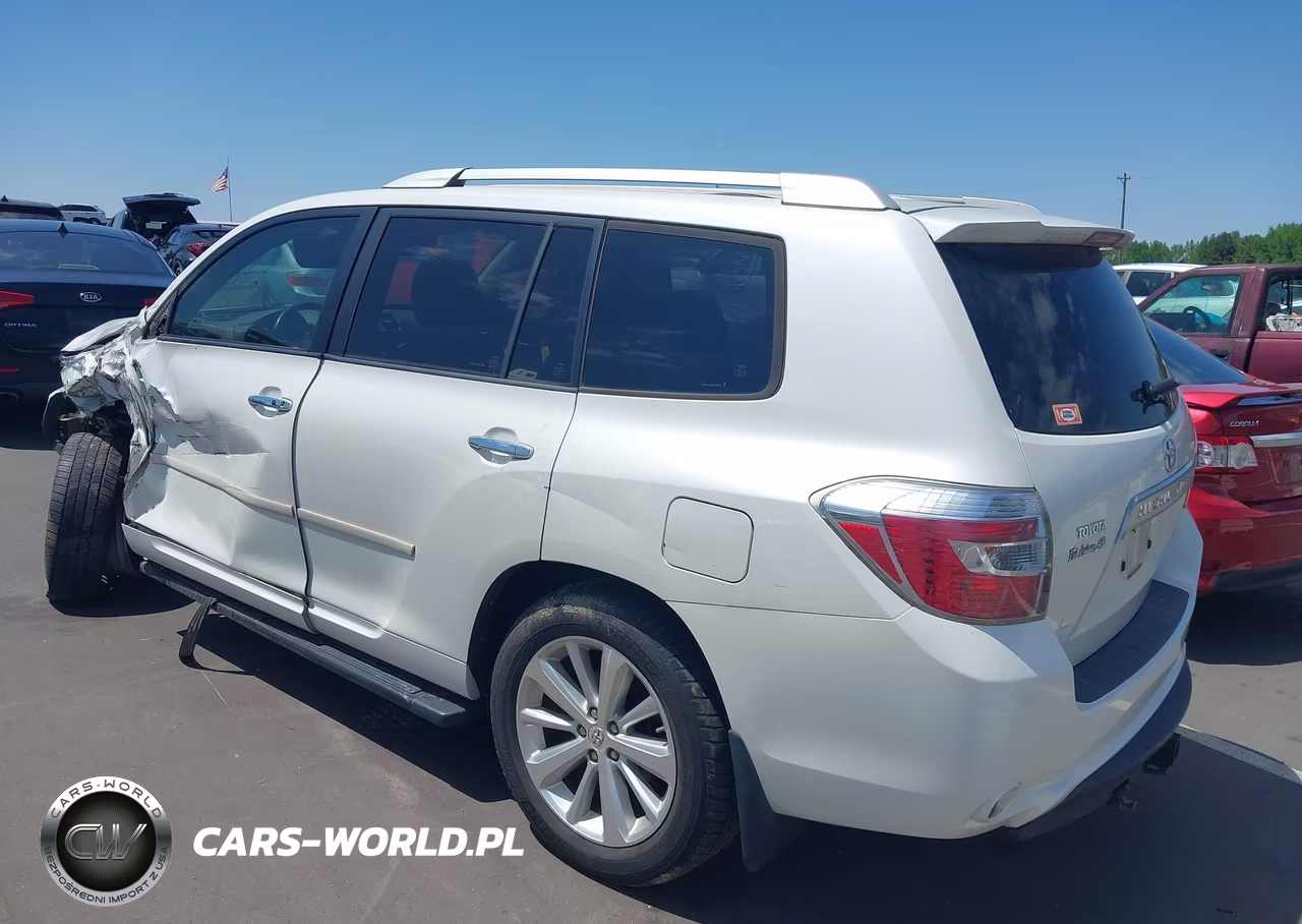 2008 Toyota Highlander Hybrid Limited VIN:JTEEW44A582023090 - 3