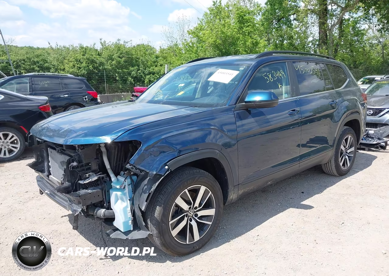 2021 Volkswagen Atlas 2.0T Se VIN:1V2DP2CAXMC583449 - 2