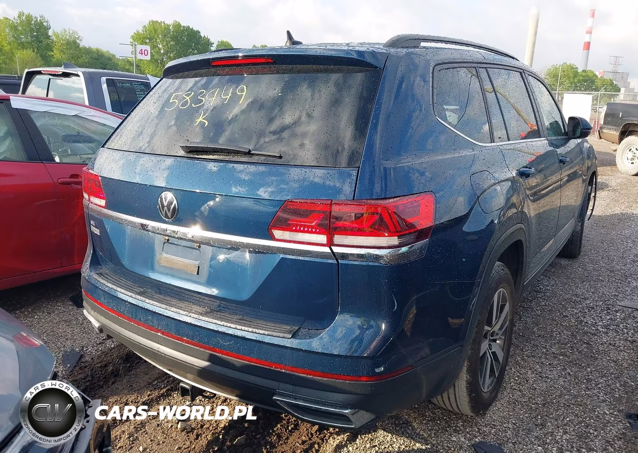 2021 Volkswagen Atlas 2.0T Se VIN:1V2DP2CAXMC583449 - 4