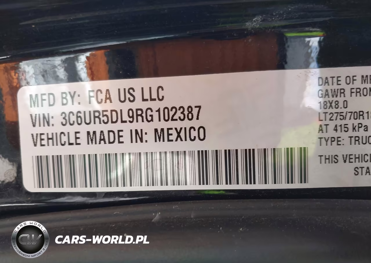 2024 Ram 2500 Big Horn 4X4 6'4 Box VIN:3C6UR5DL9RG102387 - 9