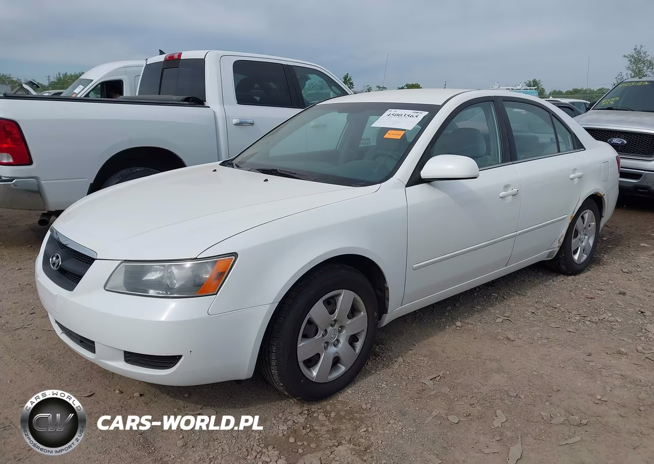 2008 Hyundai Sonata Gls VIN:5NPET46C58H396463 - 2