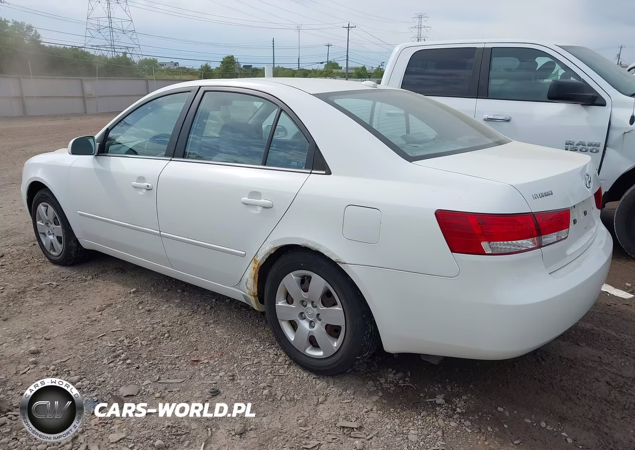 2008 Hyundai Sonata Gls VIN:5NPET46C58H396463 - 3