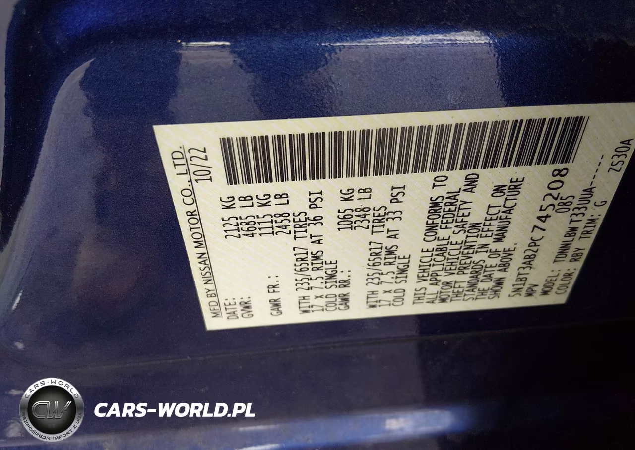 2023 Nissan Rogue S Intelligent Awd VIN:5N1BT3AB2PC745208 - 9