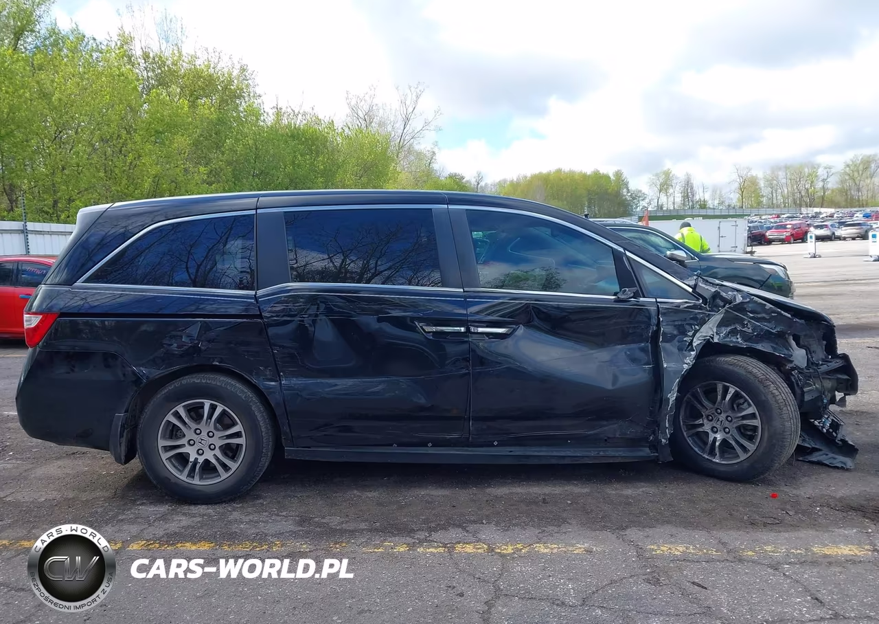 2013 Honda Odyssey Ex-L VIN:5FNRL5H67DB057338 - 14