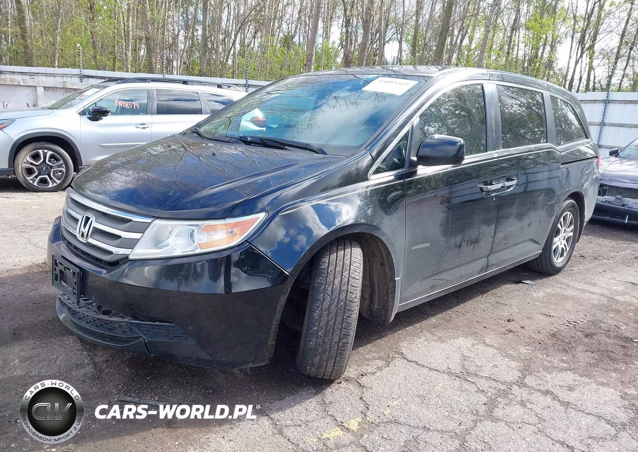 2013 Honda Odyssey Ex-L VIN:5FNRL5H67DB057338 - 2