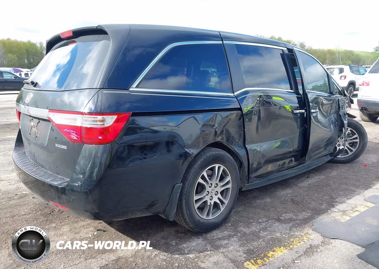 2013 Honda Odyssey Ex-L VIN:5FNRL5H67DB057338 - 4