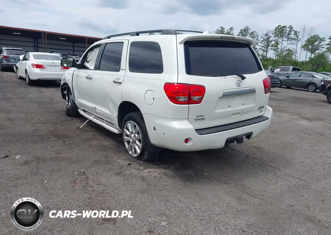 2010 Toyota Sequoia Platinum 5.7L V8 VIN:5TDDW5G18AS029403 - 3