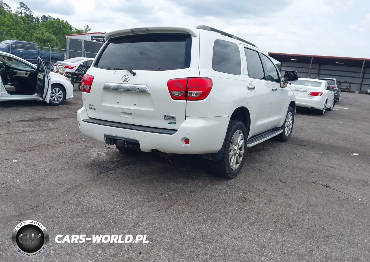 2010 Toyota Sequoia Platinum 5.7L V8 VIN:5TDDW5G18AS029403 - 4
